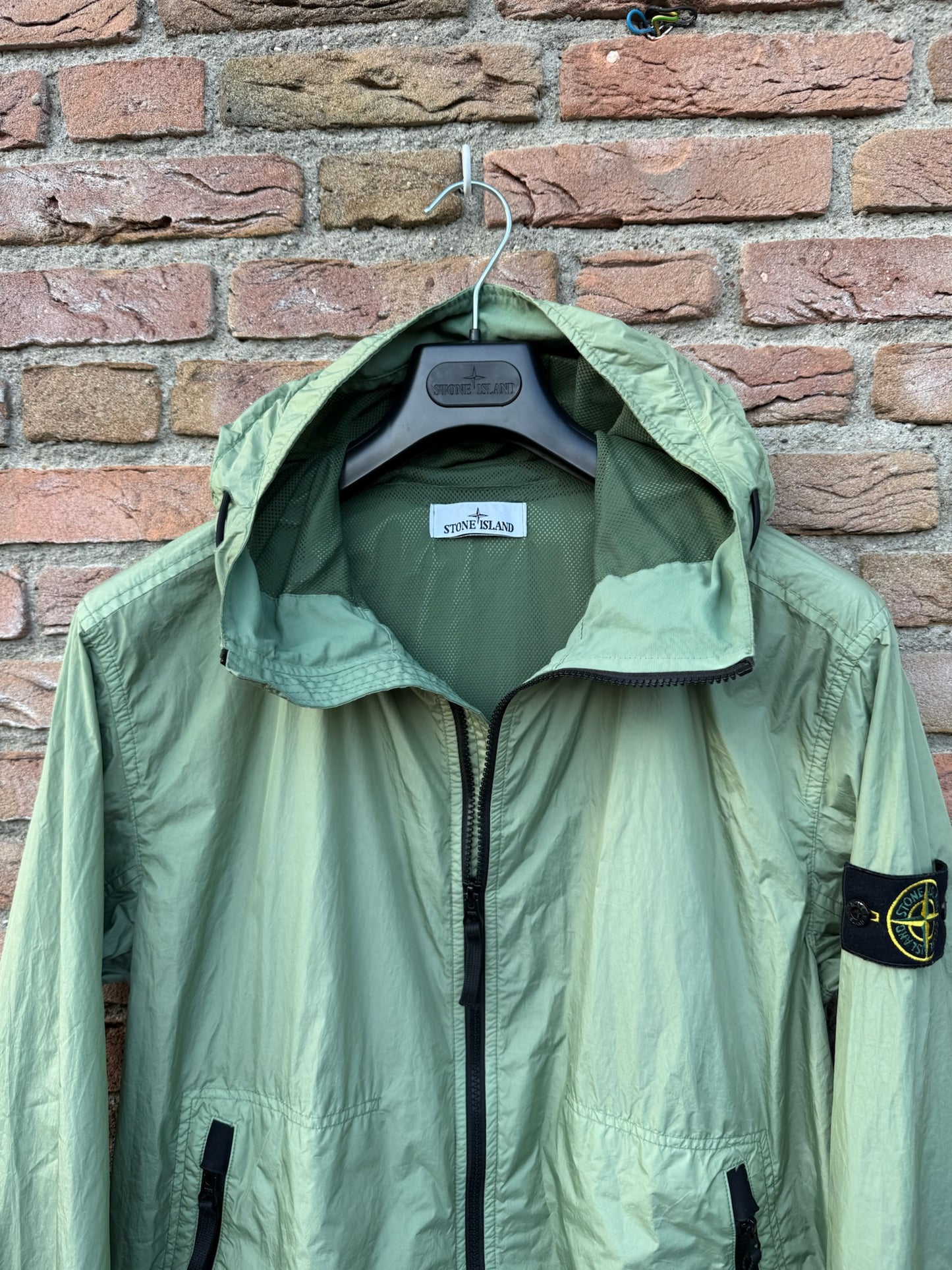 Stone Island Garment Dyed Crinkle Reps NY Jacket - L