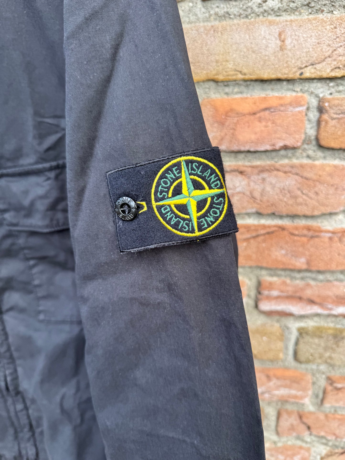 Stone Island Supima Cotton Twill Stretch-TC Jacket - L