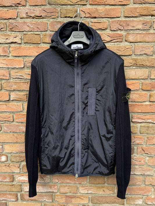 Stone Island Nylon Metal with Primaloft and Knit Jacket - M