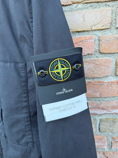 Stone Island Supima Cotton Twill Stretch-TC Jacket - L
