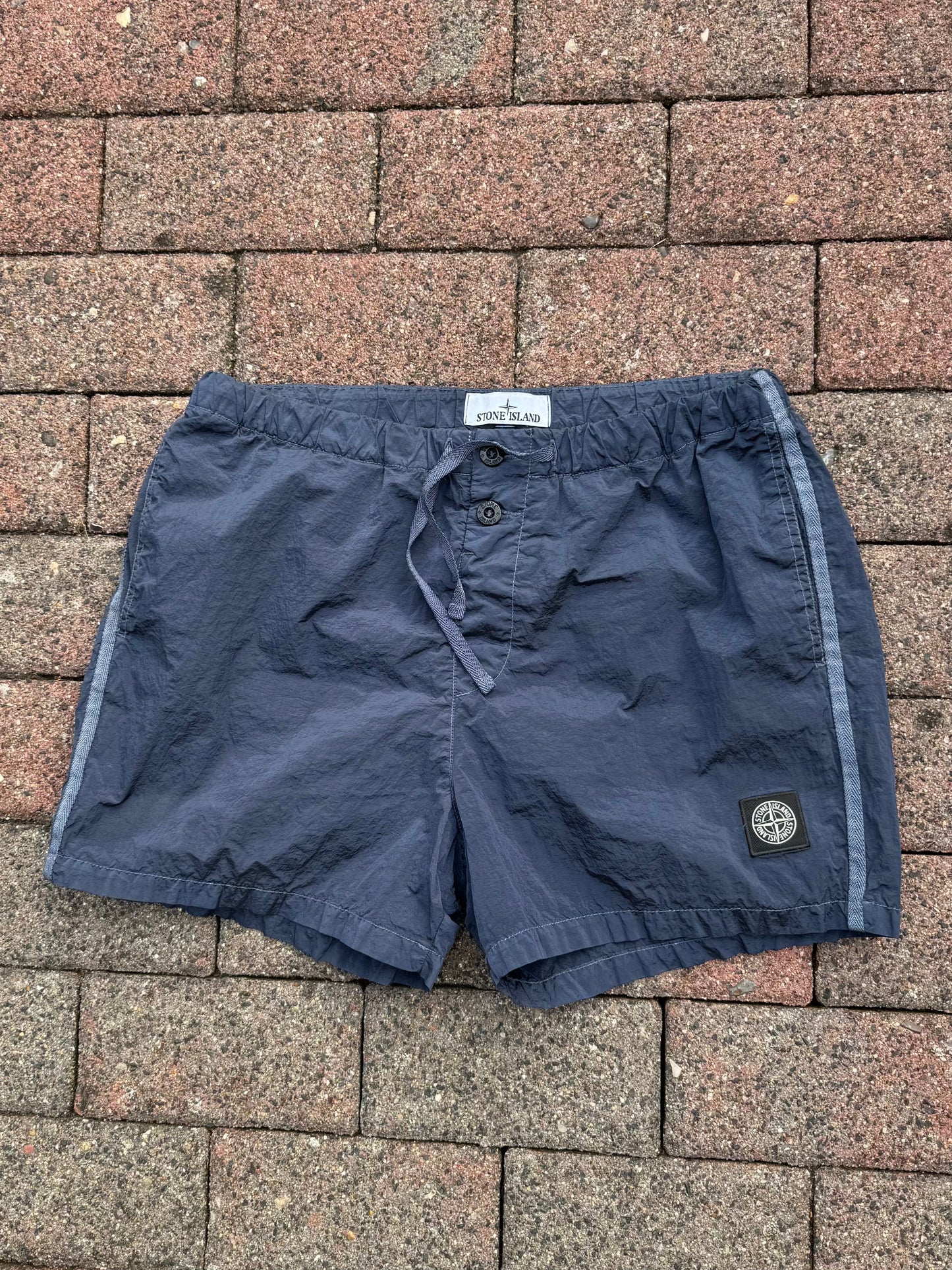 Stone Island Nylon Metal Shorts - L