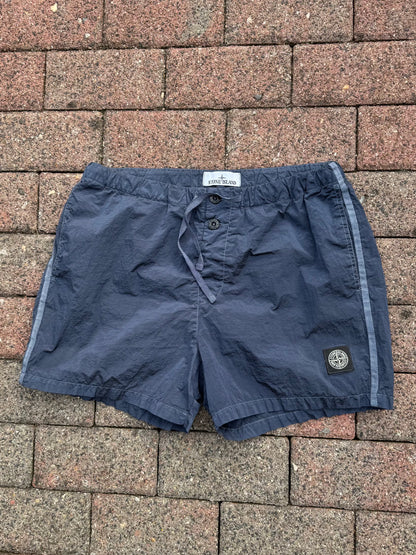 Stone Island Nylon Metal Shorts - L