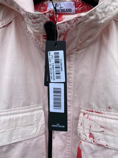 Stone Island Hand Corrosion on Raso Jacke - L