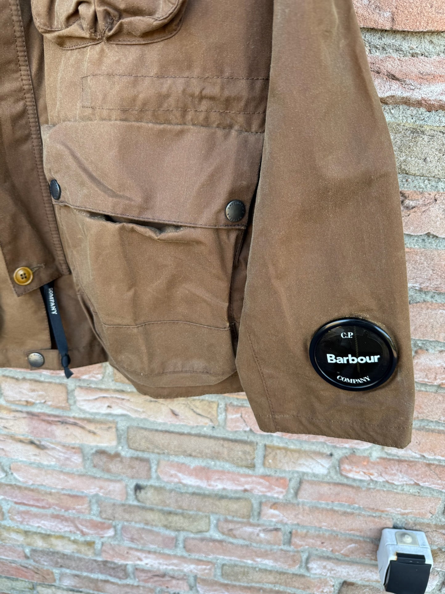 C.P. Company x Barbour Thousand Wax La Mille Jacket - M