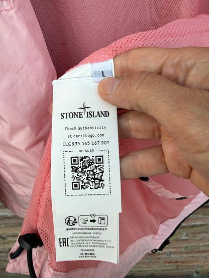 Stone Island Garment Dyed Crinkle Reps NY Jacket - L