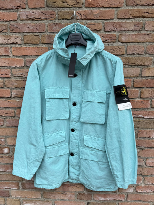 Stone Island Tela Cotone Lino Fiammato-TC Jacket - XL