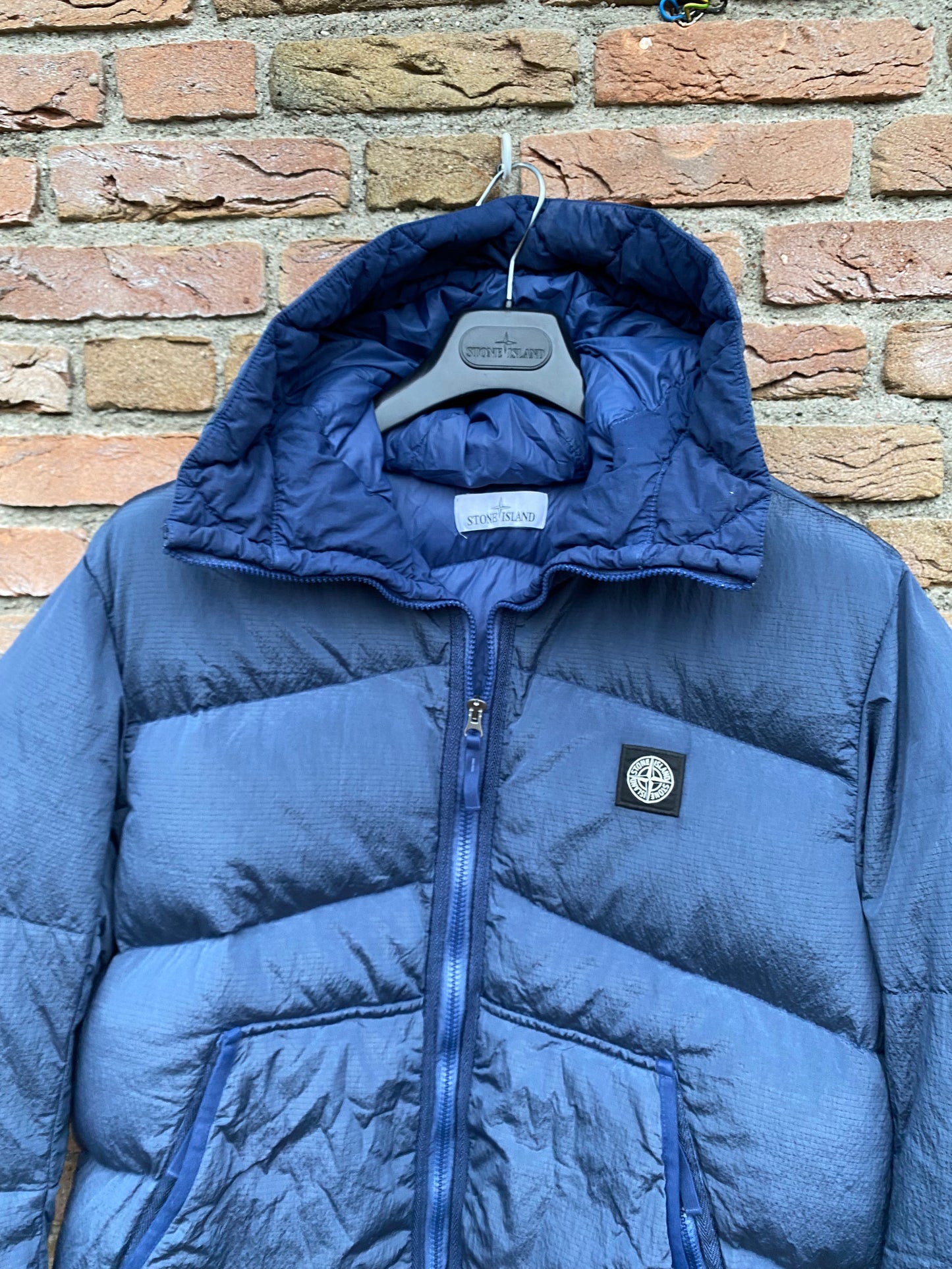 Stone Island Nylon Metal Daunenjacke - M