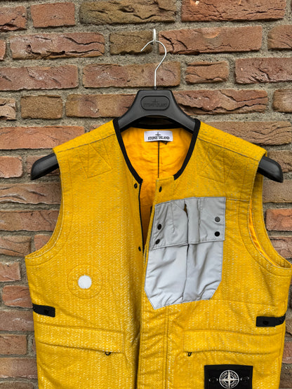 Stone Island Needle Punched Reflective Weste - L