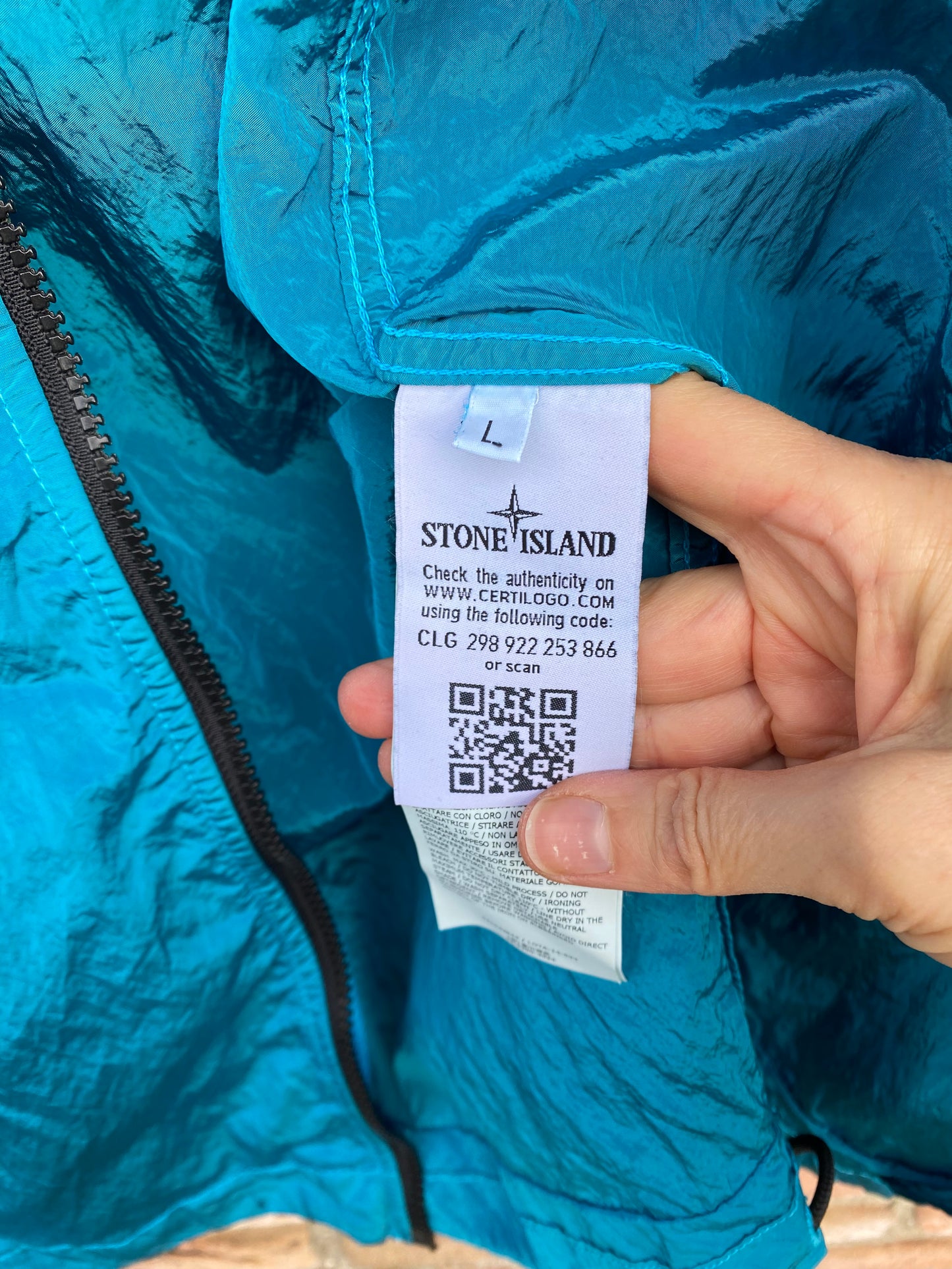 Stone Island Nylon Metal Jacke - L