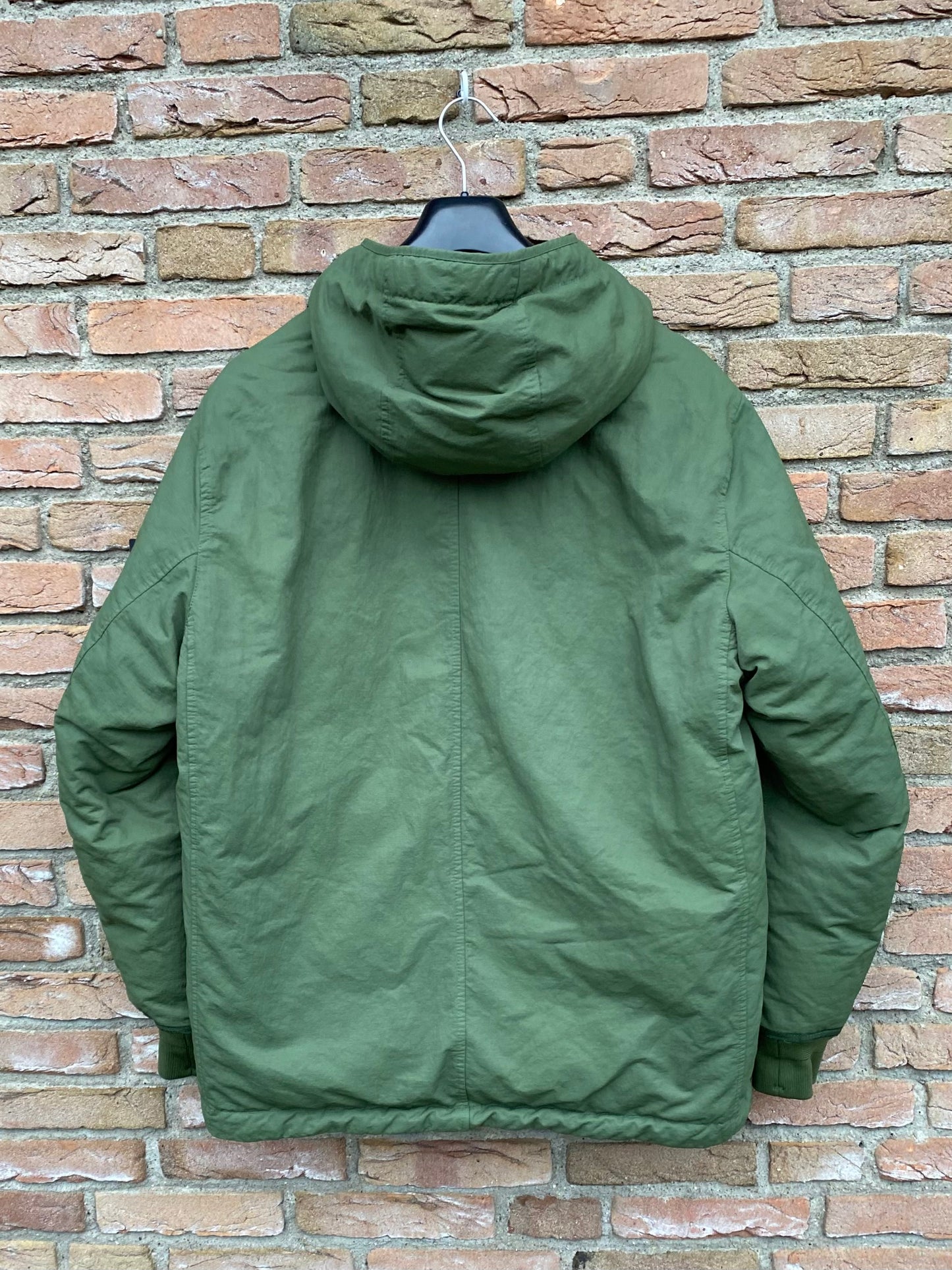 Stone Island Opaque Nylon Daunenjacke - L