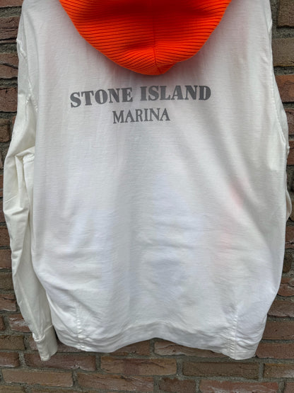 Stone Island Marina Zipped Hoodie - XXL