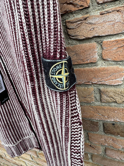 Stone Island Frost Corrosion Cable Knit Jacket - M