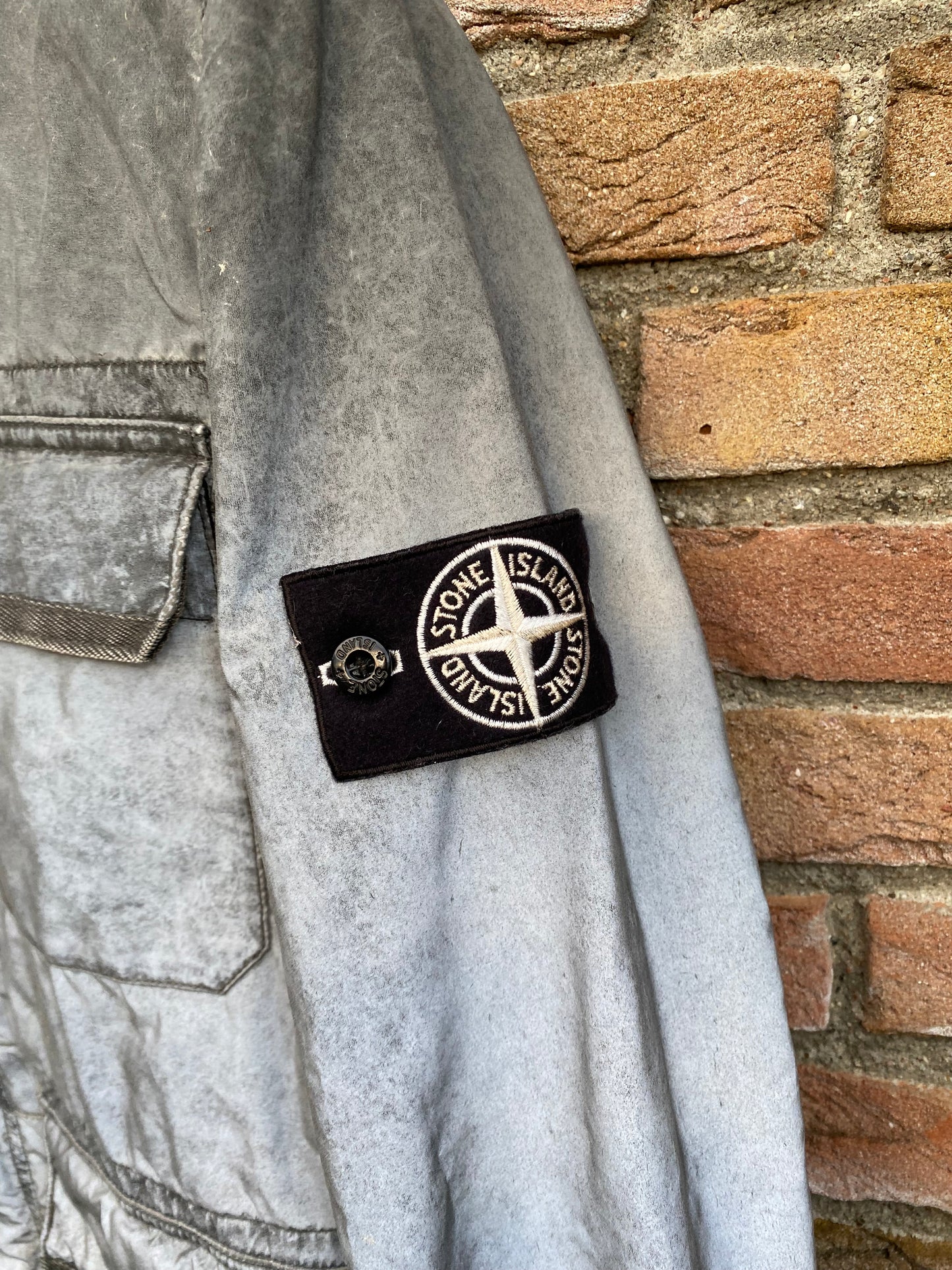 Stone Island Liquid Reflective Jacke - L