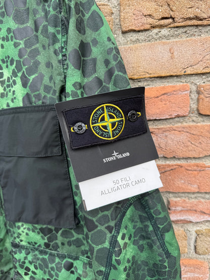 Stone Island 50 Fili Alligator Camo Jacket - M
