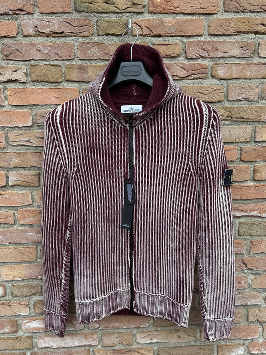 Stone Island Frost Corrosion Cable Knit Jacket - M