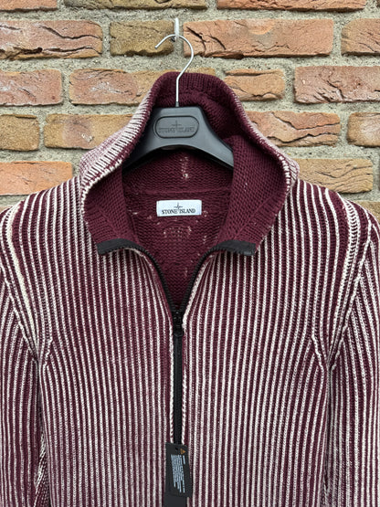 Stone Island Frost Corrosion Cable Knit Jacket - M