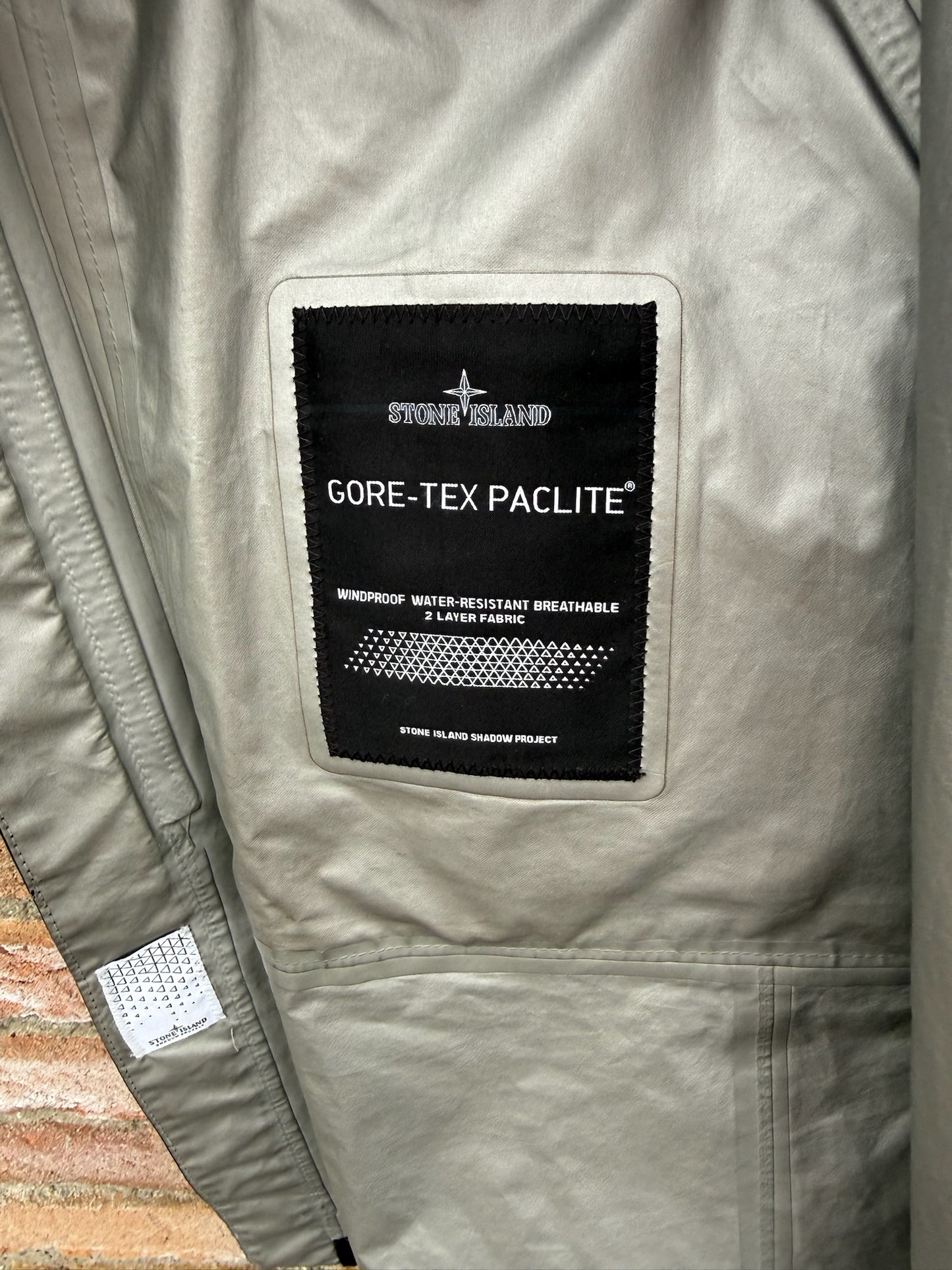 Stone Island Shadow Project Gore-Tex Paclite Jacket - S
