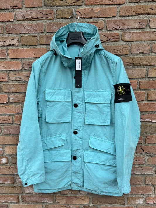 Stone Island Tela Cotone Lino Fiammato-TC Jacket - M
