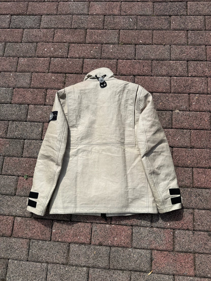 Stone Island Ice Jacket in Dyneema Bonded Leather Jacket - M