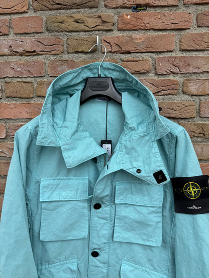 Stone Island Tela Cotone Lino Fiammato-TC Jacket - M