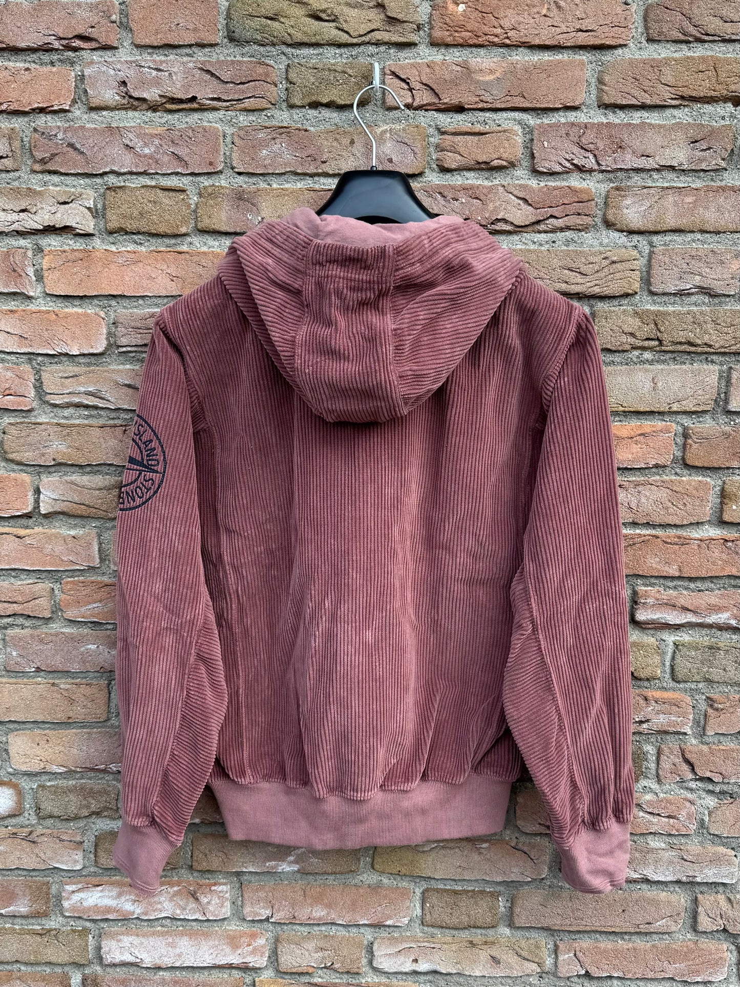Stone Island Cord Kapuzenjacke - M