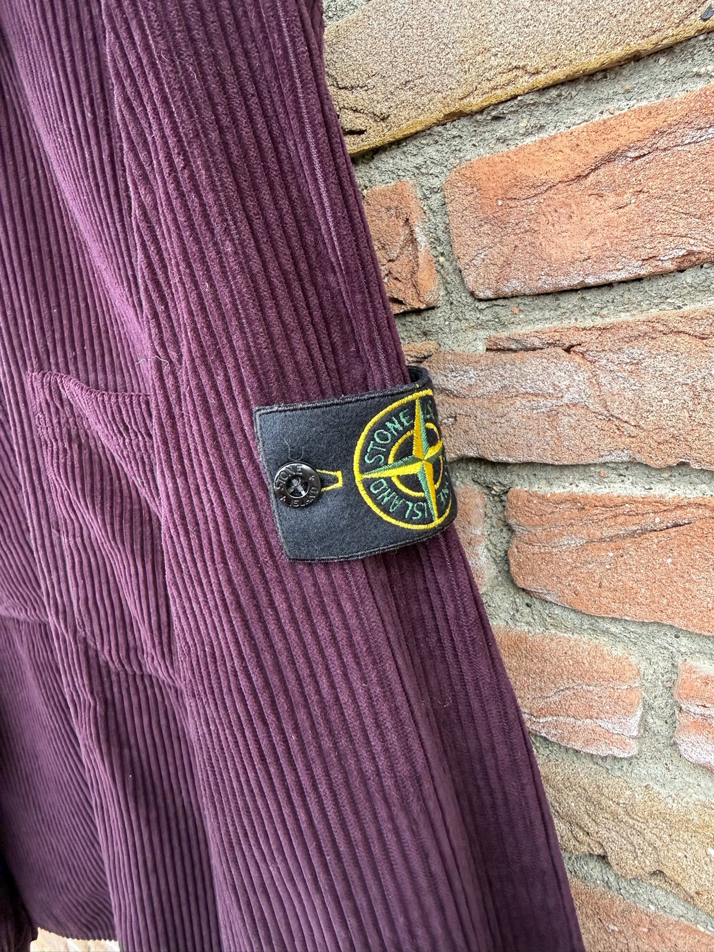 Stone Island Corduroy Overshirt - L