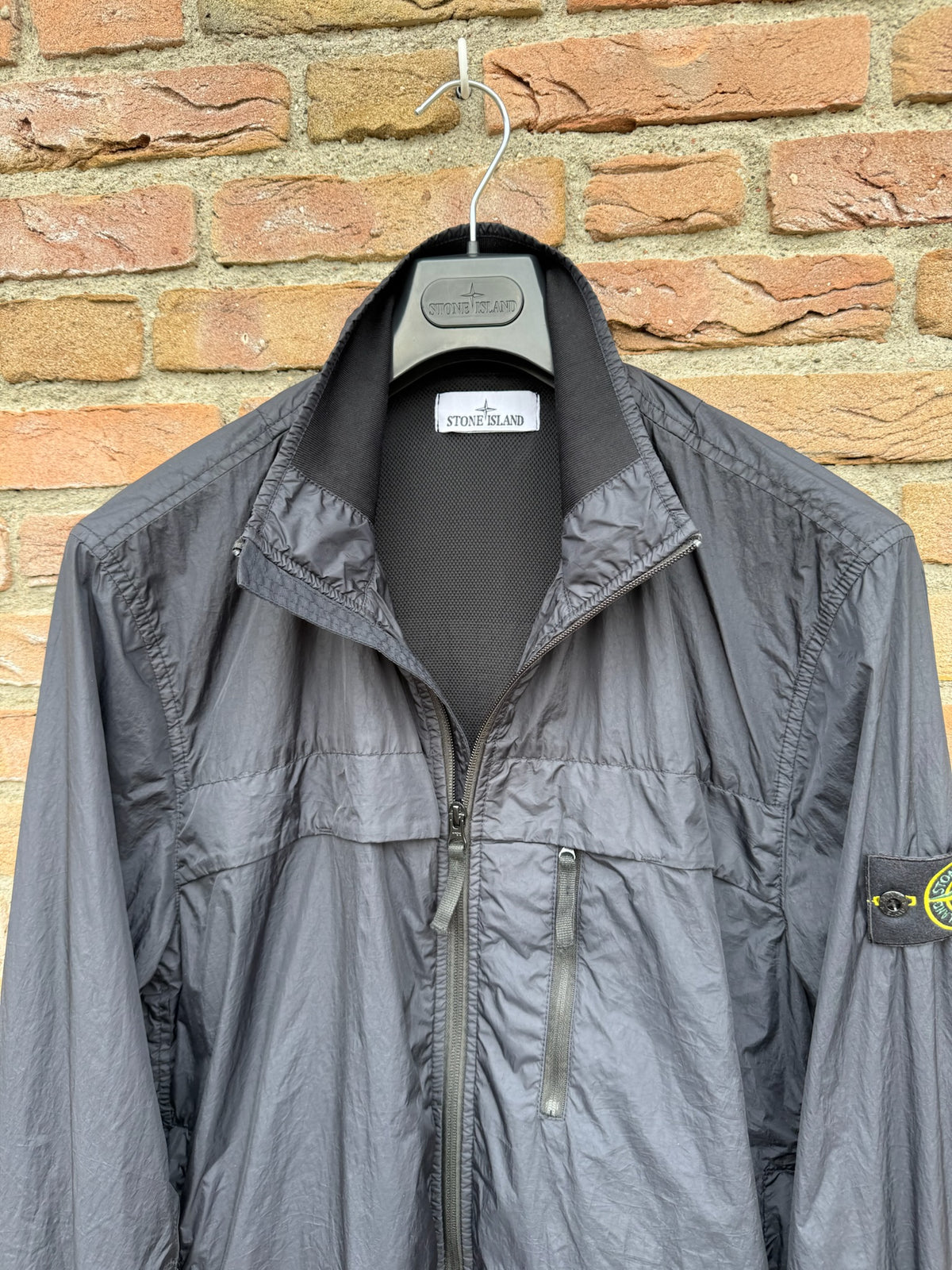 Stone Island Garment Dyed Crinkle Reps R-NY Jacket - L
