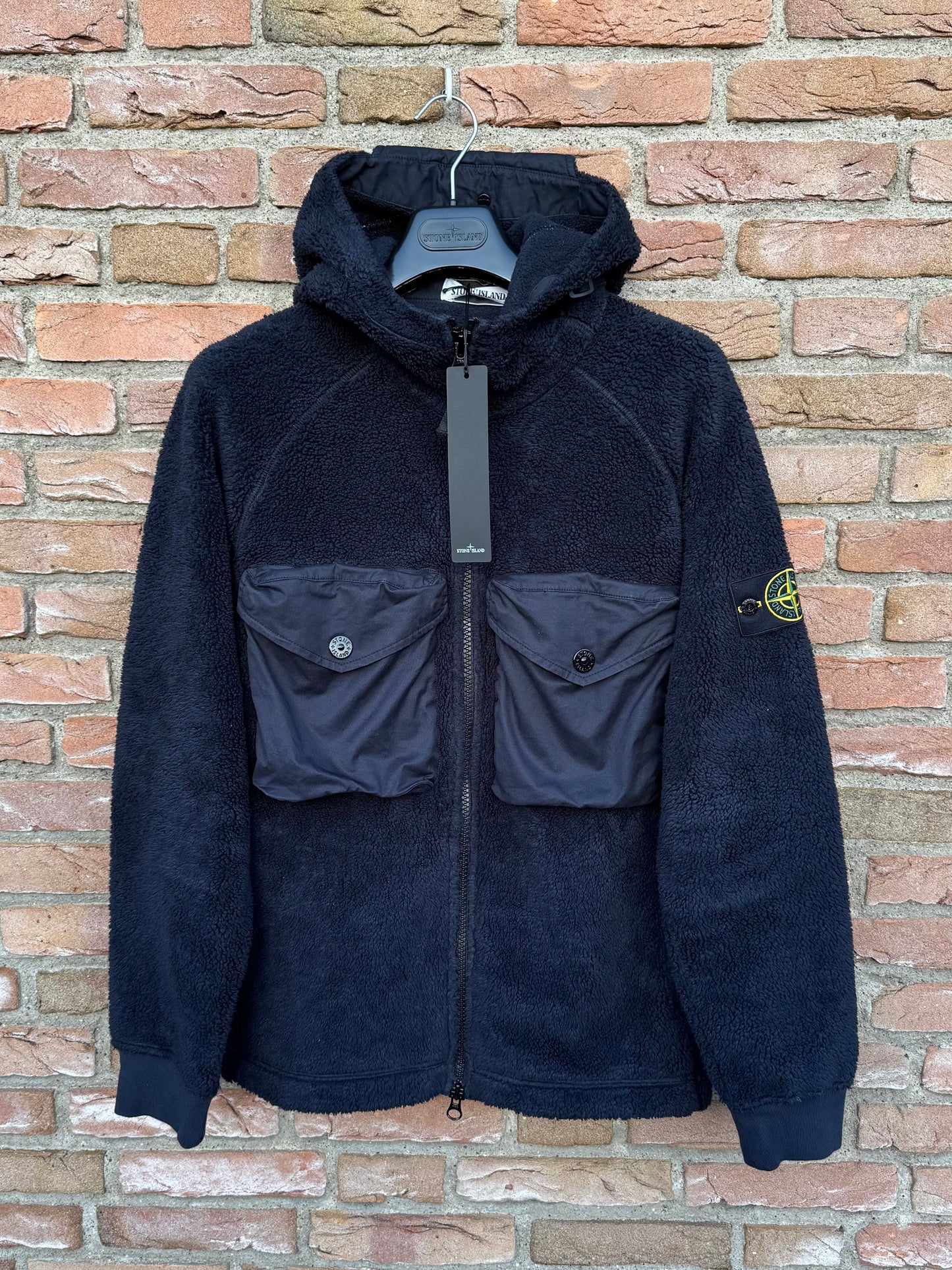 Stone Island Teddy Fleecejacke - M