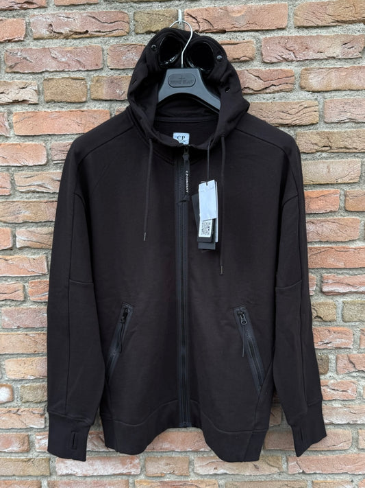 C.P. Company Zipped Goggle Hoodie - L
