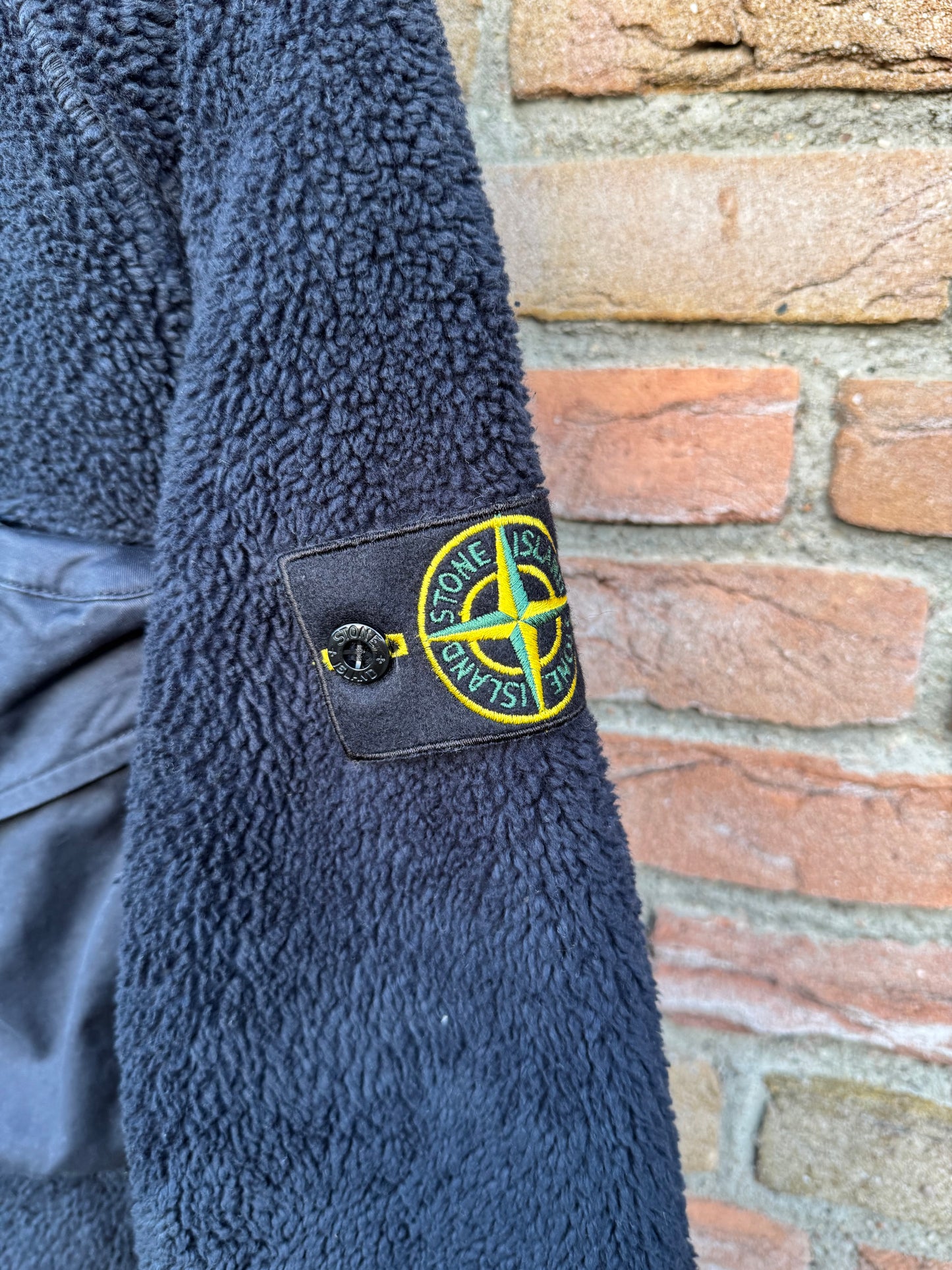 Stone Island Teddy Fleecejacke - M