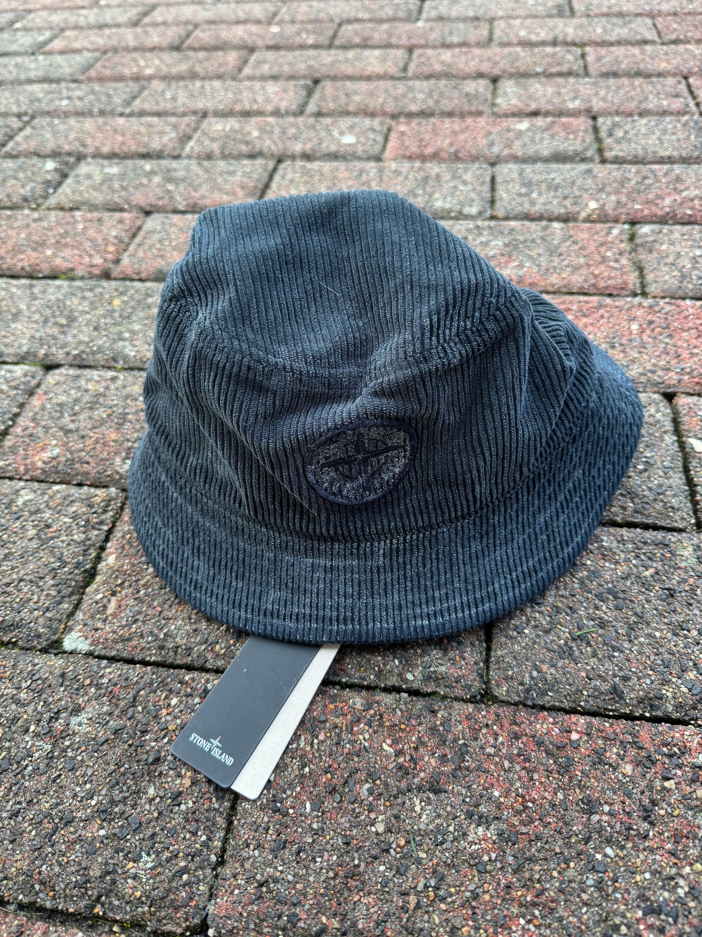 Stone Island Frost Corduroy Bucket Hat - XL