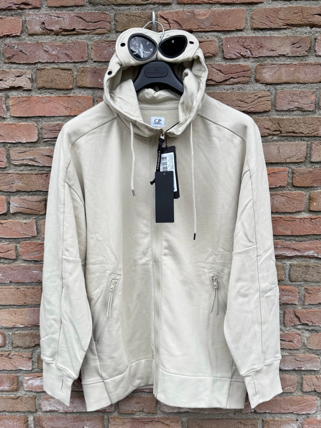 C.P. Company Zipped Goggle Hoodie - XL