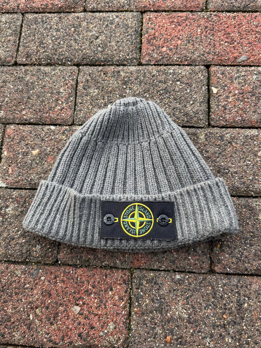 Stone Island Badge Beanie