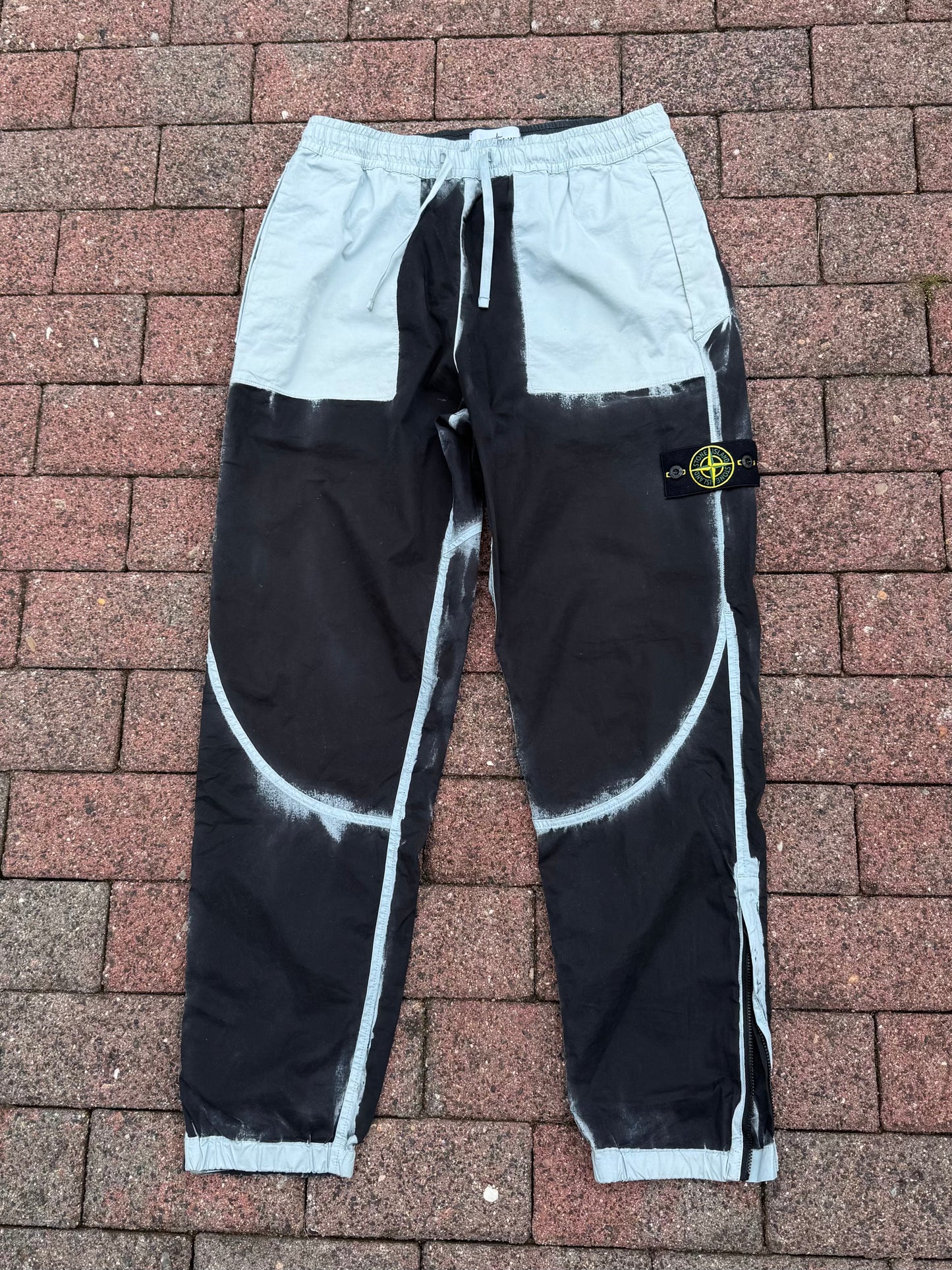 Stone Island Hand Sprayed Trousers - W31
