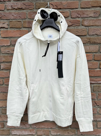 C.P. Company Zipped Goggle Hoodie - M