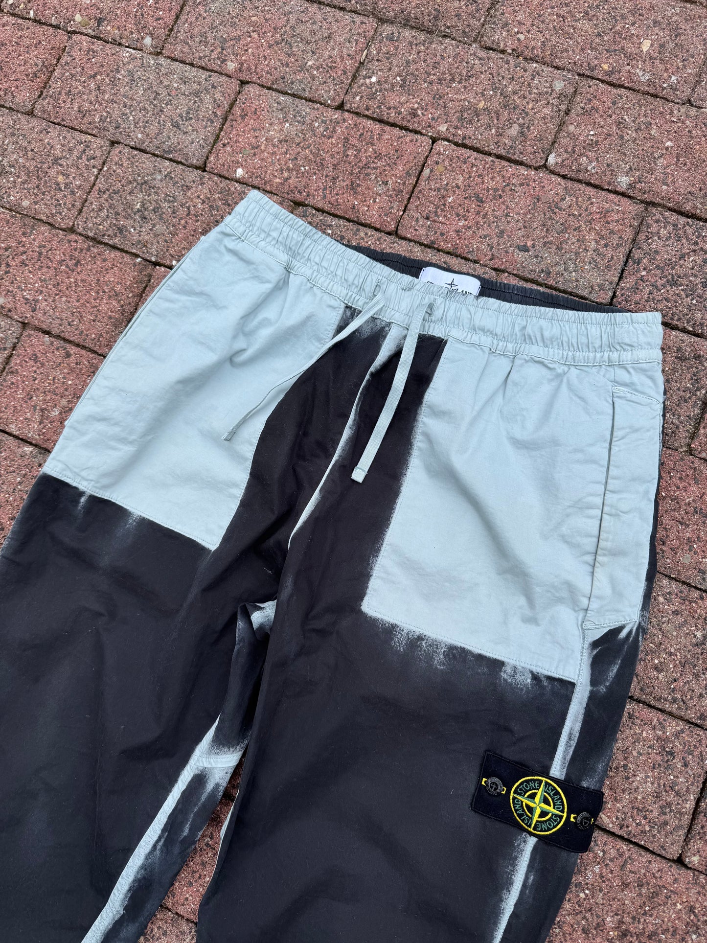 Stone Island Hand Sprayed Trousers - W31