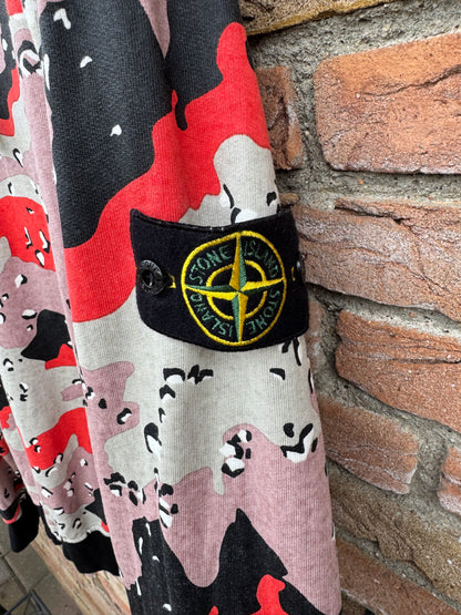Stone Island Desert Camo Hoodie - M