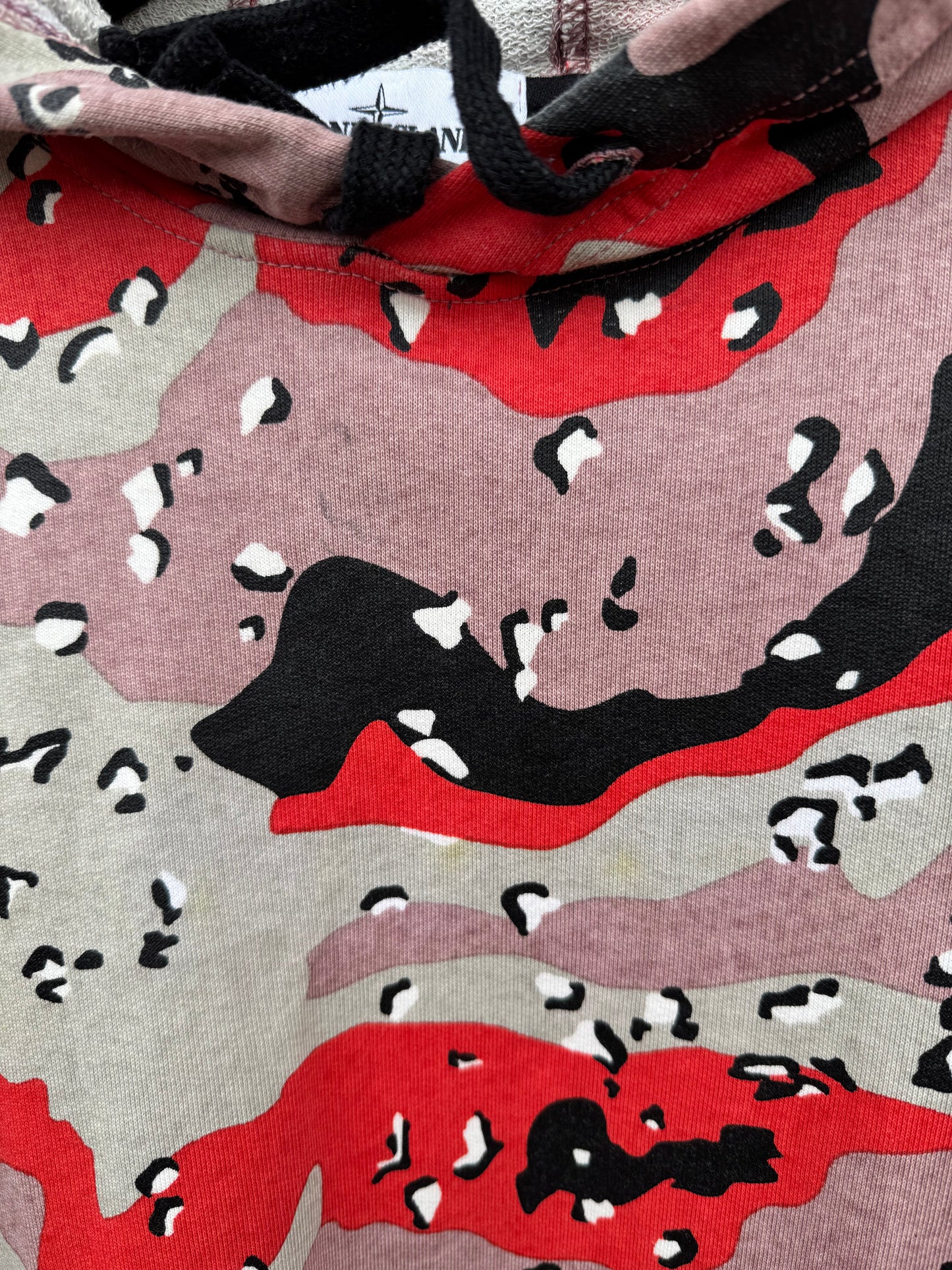 Stone Island Desert Camo Hoodie - M