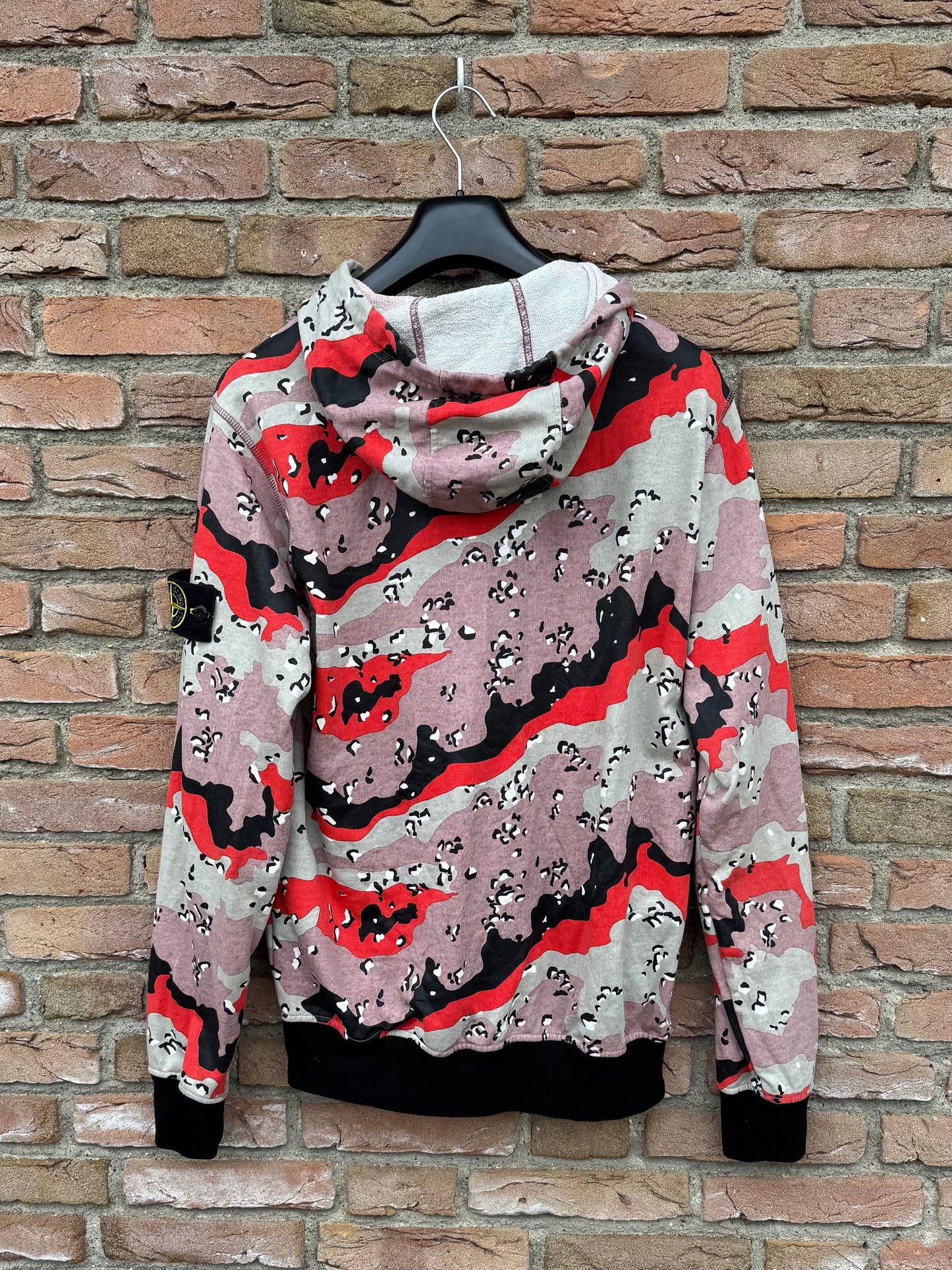 Stone Island Desert Camo Hoodie - M