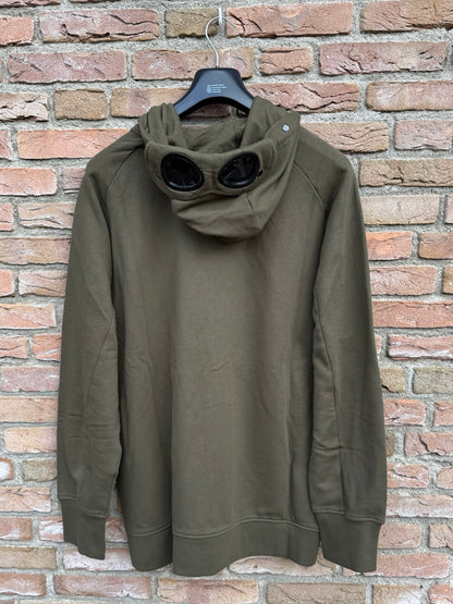 C.P. Company Zipped Goggle Hoodie - S