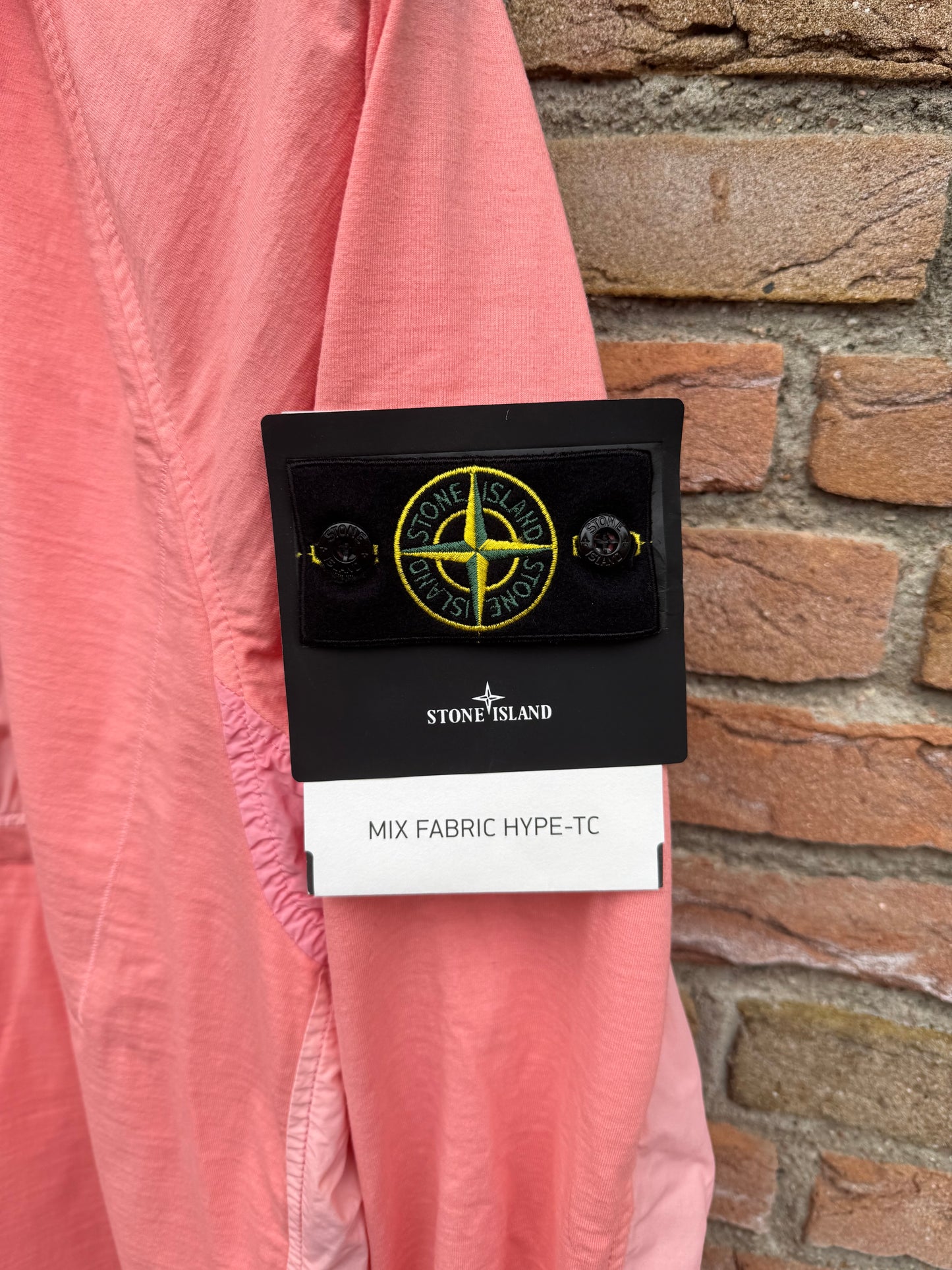 Stone Island Mix Fabric Hype-TC Smock - M