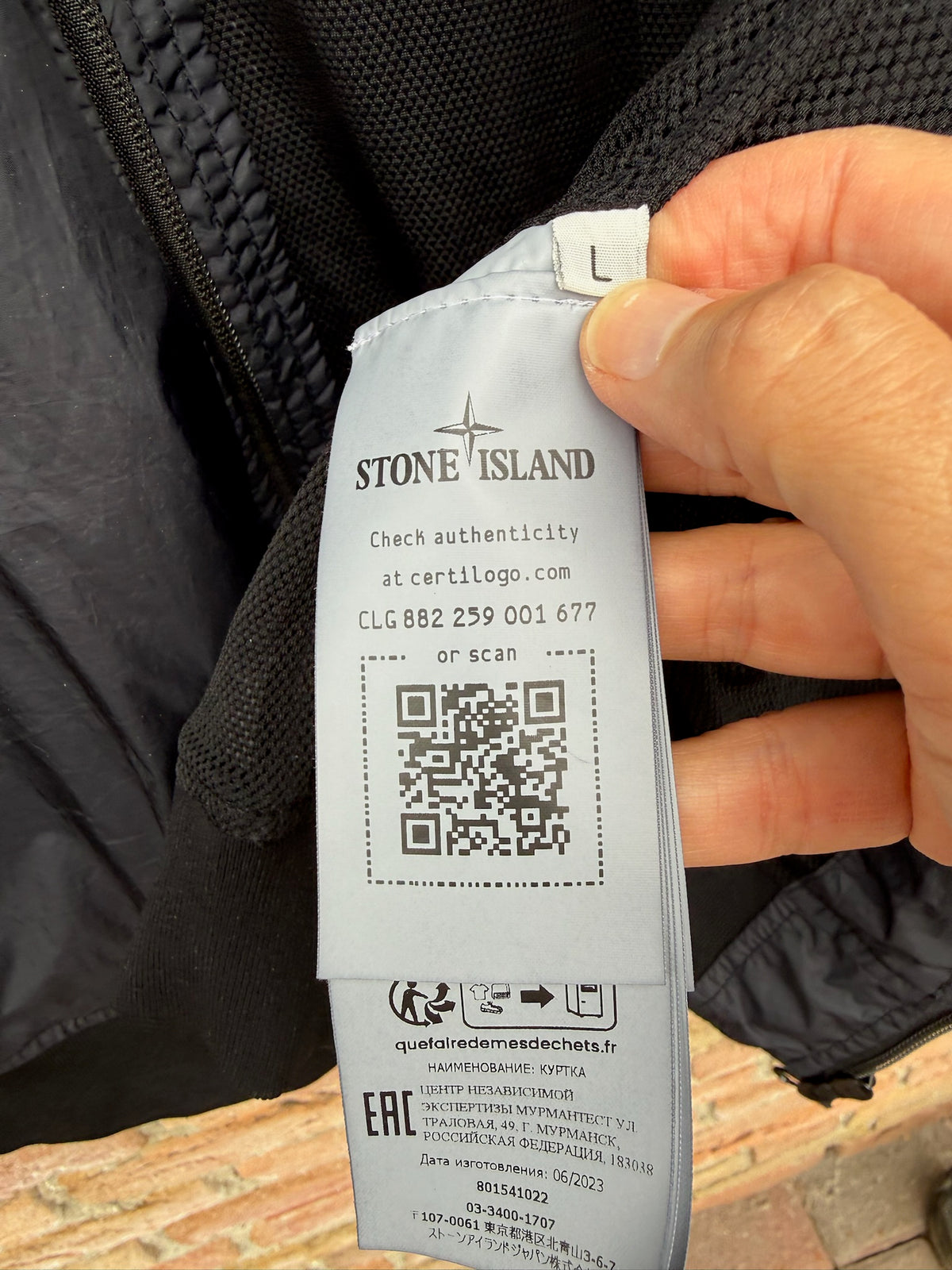 Stone Island Garment Dyed Crinkle Reps R-NY Jacket - L