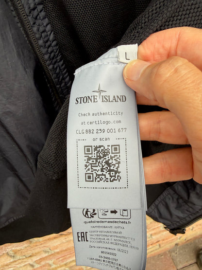 Stone Island Garment Dyed Crinkle Reps R-NY Jacket - L