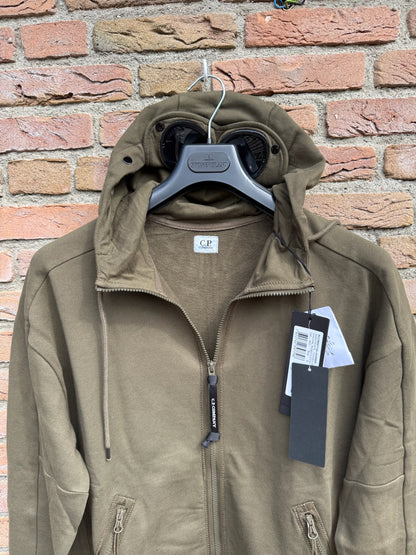 C.P. Company Zipped Goggle Hoodie - S