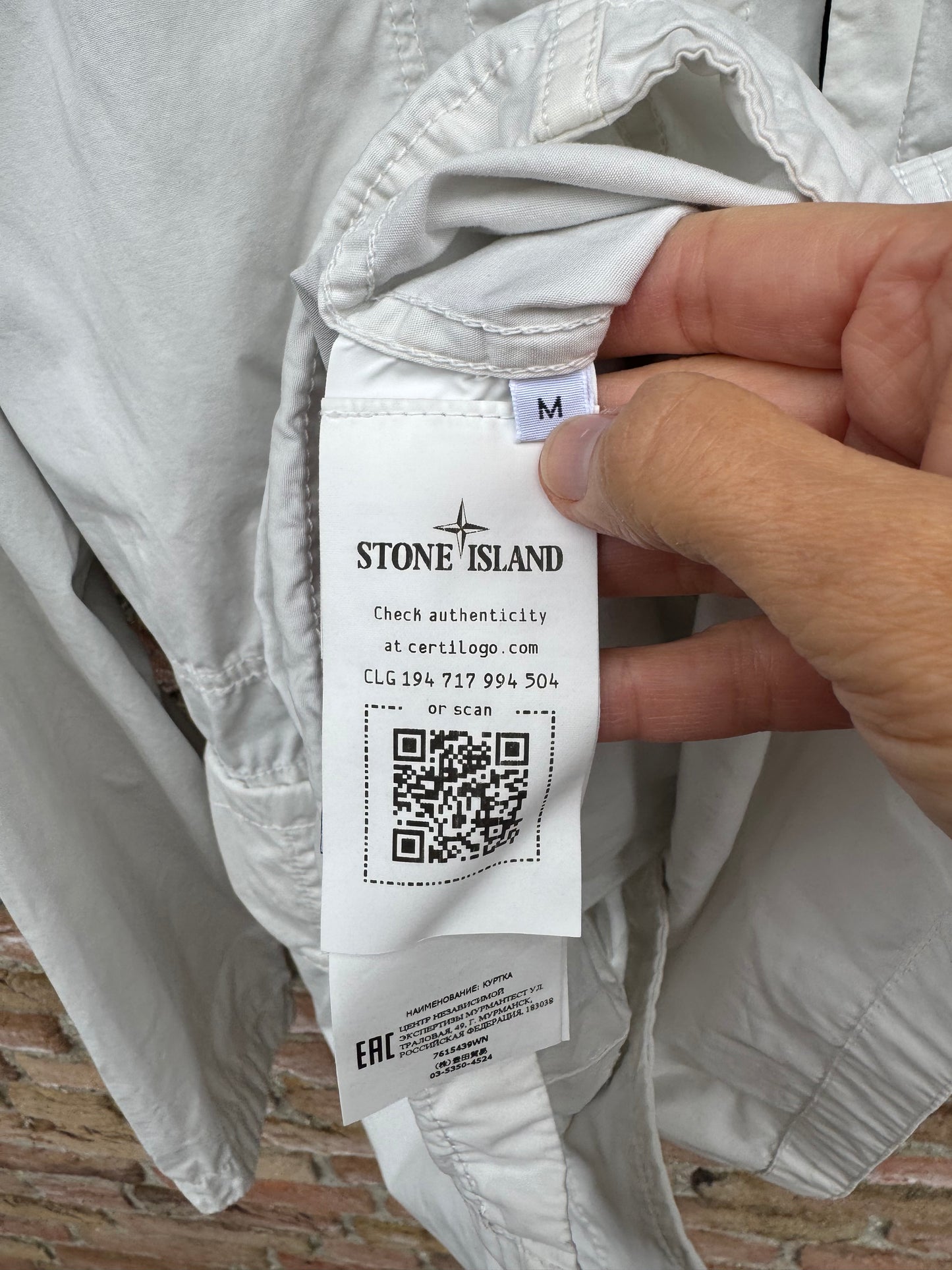 Stone Island Tela Smerigliata Jacket - M