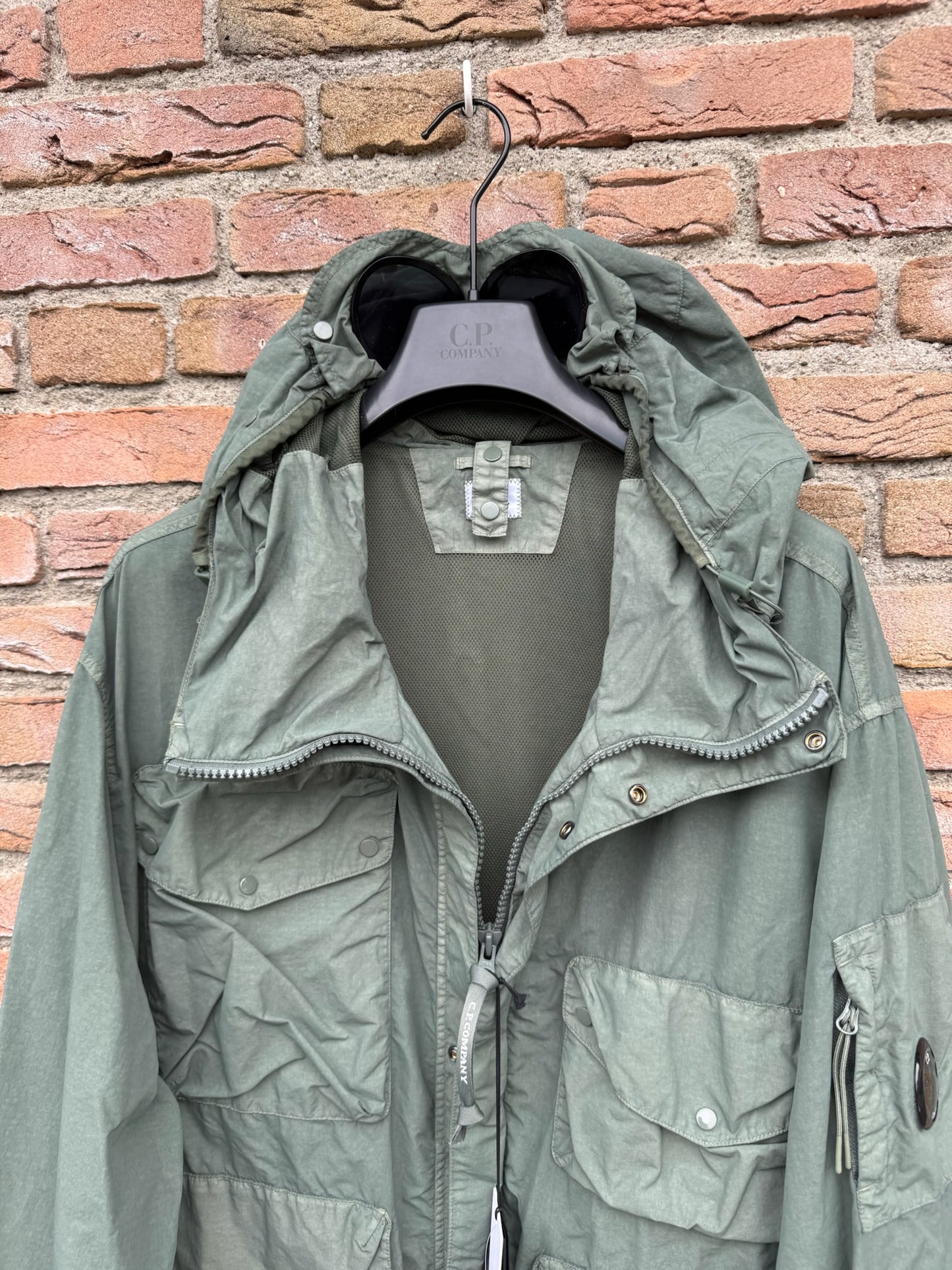 C.P. Company Flatt Nylon Goggie Jacket - XXL