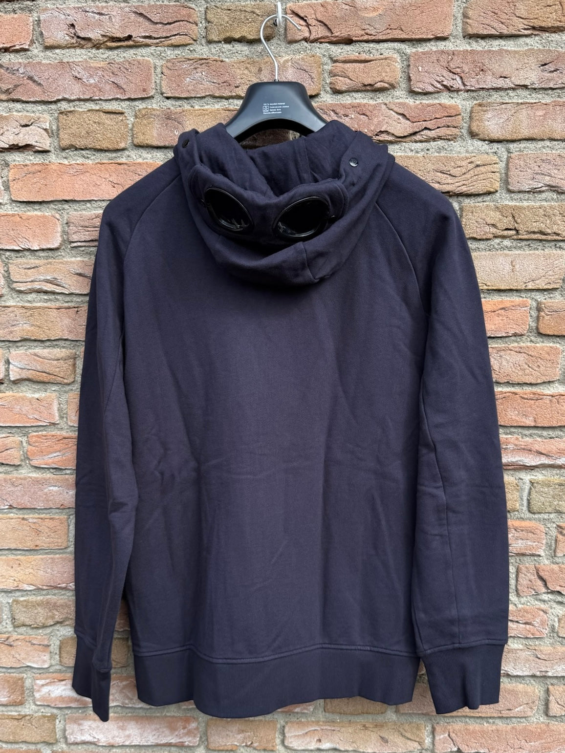 C.P. Company Zipped Goggle Hoodie - L
