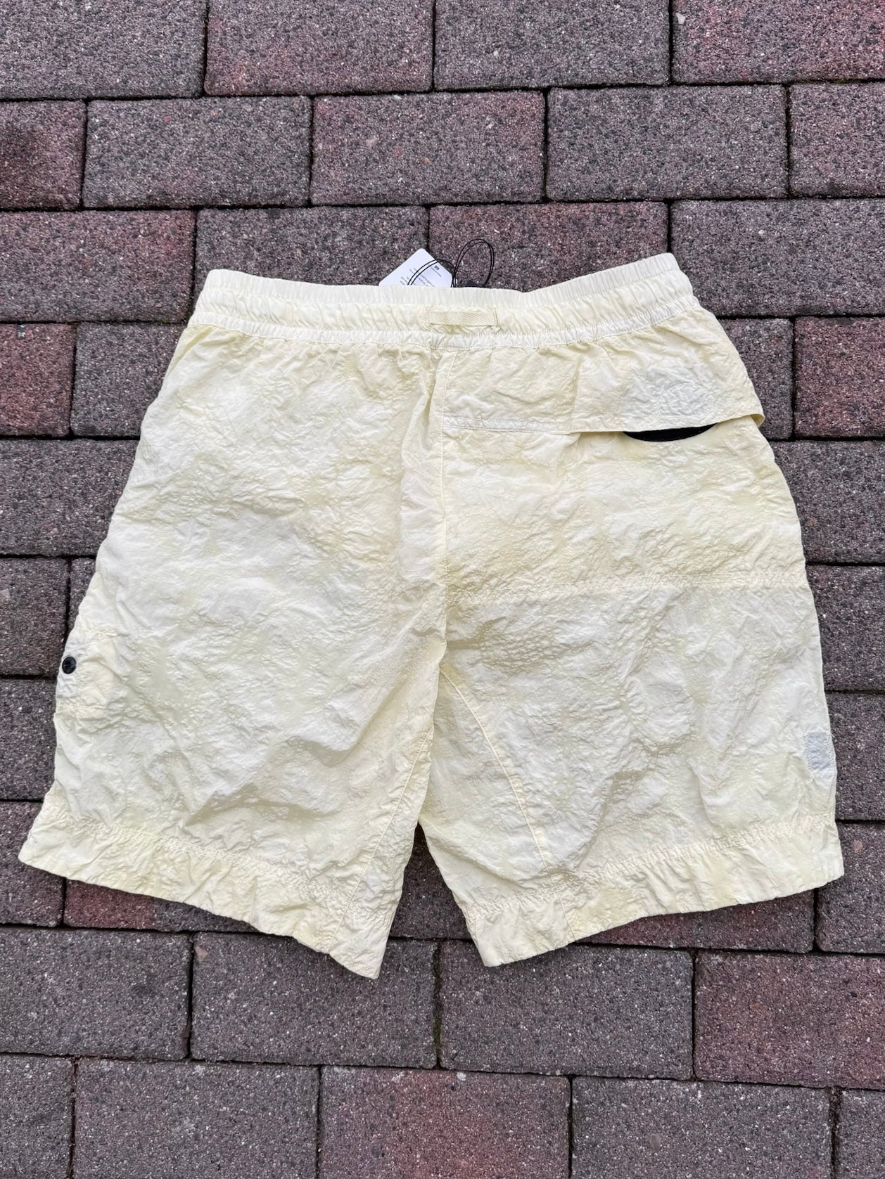 Stone Island Shadow Project Waffle Print Nylon Metal Shorts - S