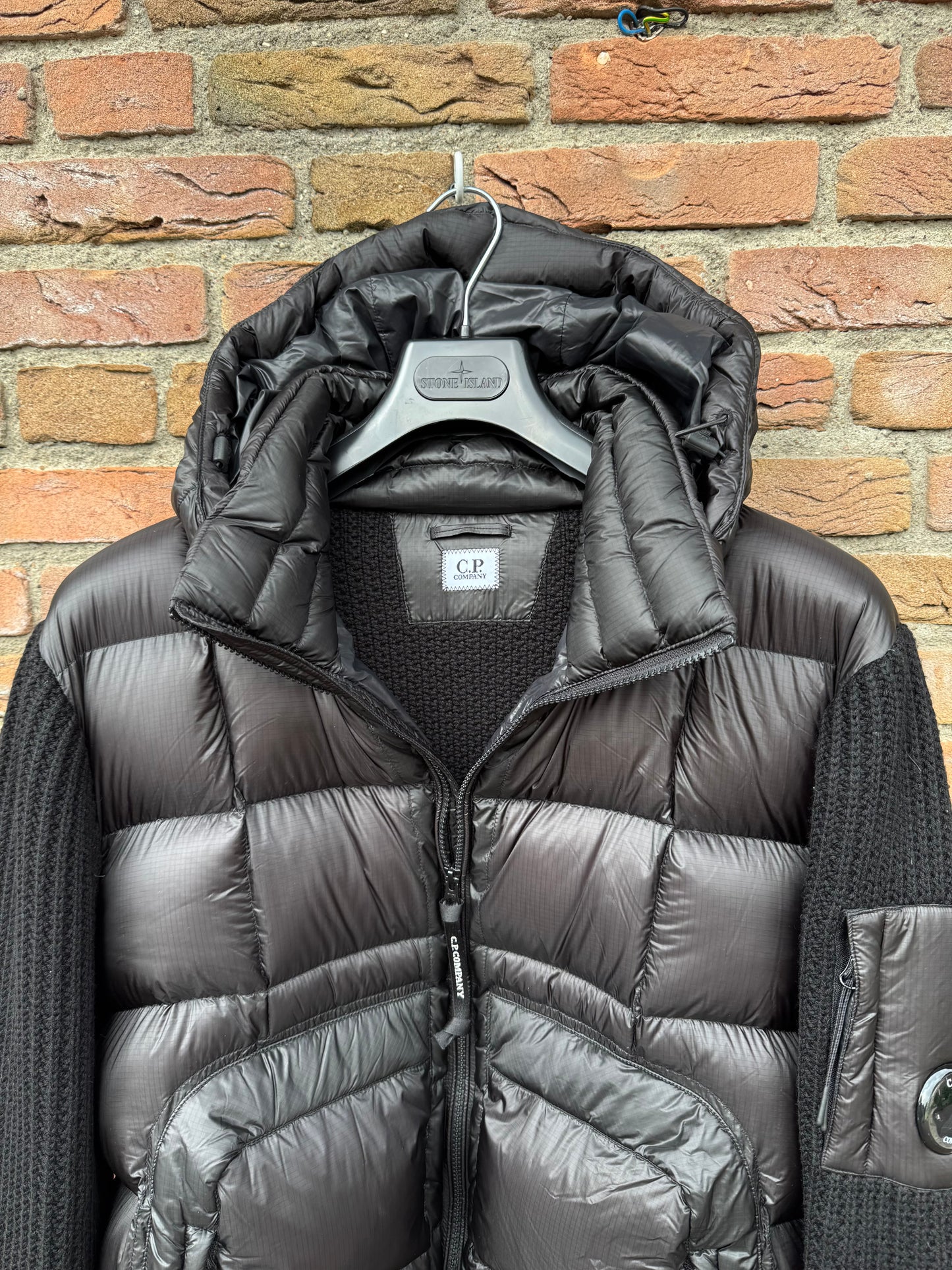C.P. Company D.D. Shell Knit Down Jacket - XXL