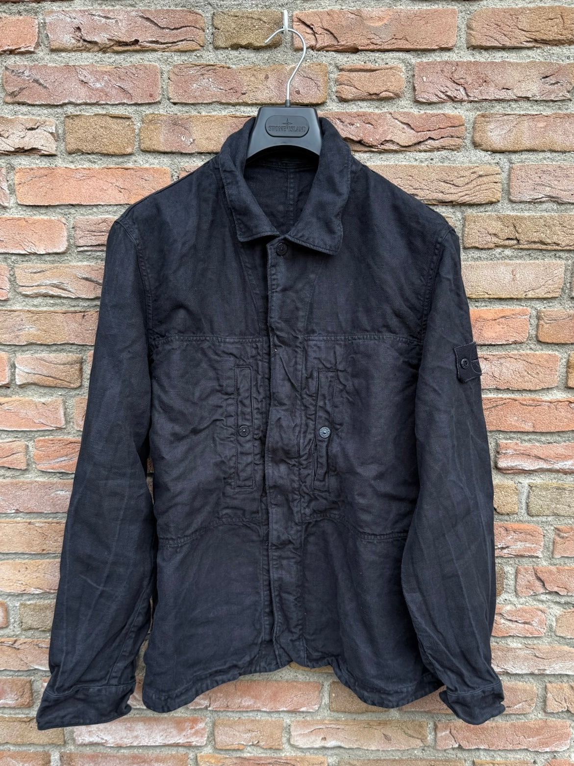 Stone Island Ghost Linen Overshirt - XL